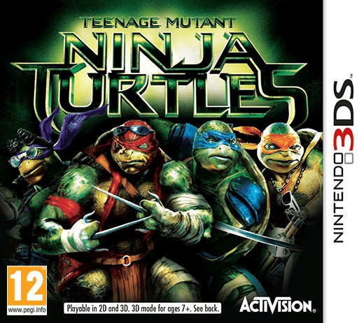 Teenage Mutant Ninja Turtles (3DS)(Pwned) - Activision 110G