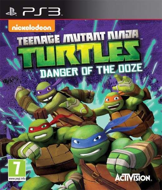 Teenage Mutant Ninja Turtles: Danger of the Ooze (PS3)(Pwned) - Activision 120G
