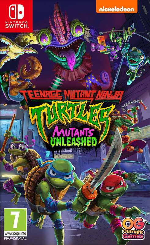 Teenage Mutant Ninja Turtles: Mutants Unleashed (NS / Switch)(New) - Outright Games 100G