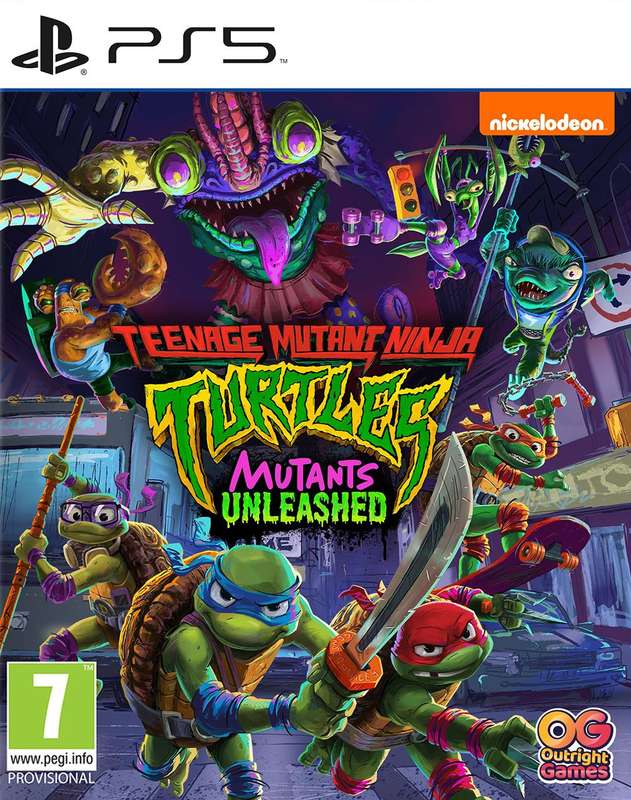 Teenage Mutant Ninja Turtles: Mutants Unleashed (PS5)(New) - Outright Games 90G