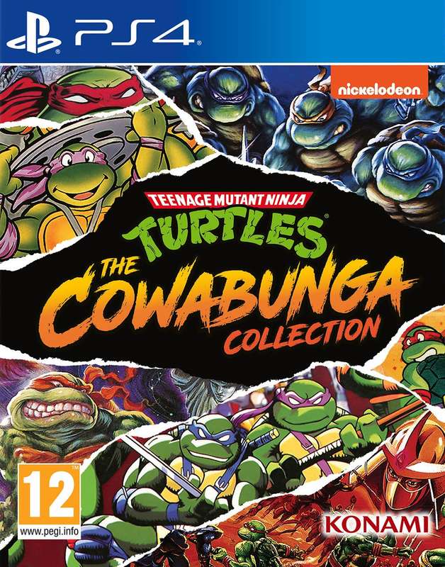 Teenage Mutant Ninja Turtles: The Cowabunga Collection (PS4)(New) - Konami 90G