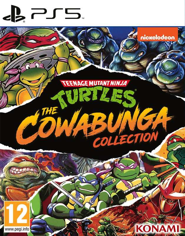 Teenage Mutant Ninja Turtles: The Cowabunga Collection (PS5)(New) - Konami 90G
