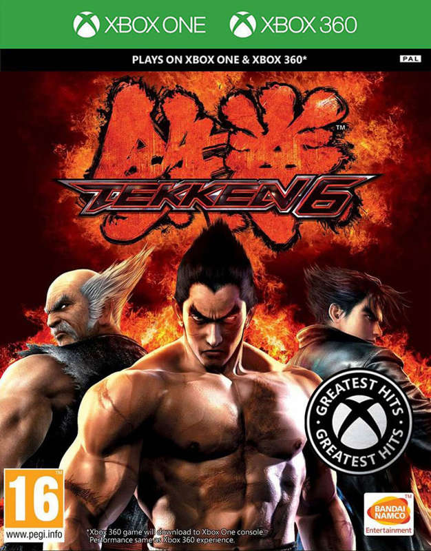 Tekken 6 - Classics / Greatest Hits (Xbox 360)(Pwned) - Namco Bandai Games 130G