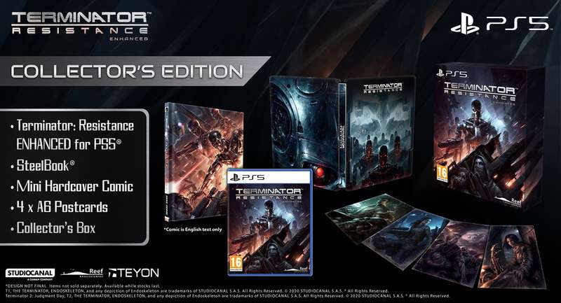 Terminator: Resistance - Enhanced - Collector's Edition (PS5)(New) - Reef Entertainment 350G