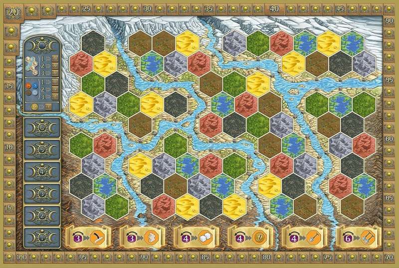 Terra Mystica: Fire & Ice Expansion (New) - Z-Man Games 1000G