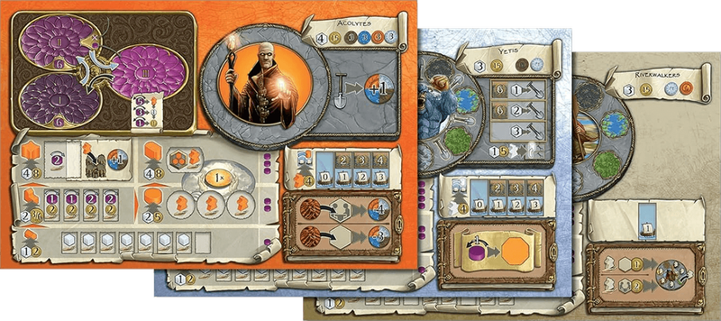 Terra Mystica: Fire & Ice Expansion (New) - Z-Man Games 1000G