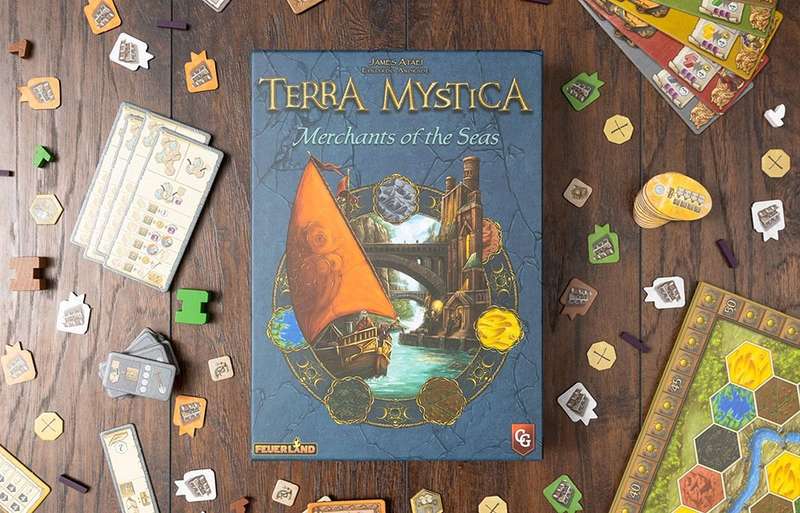 Terra Mystica: Merchants of the Seas Expansion (New) - Z-Man Games 1000G
