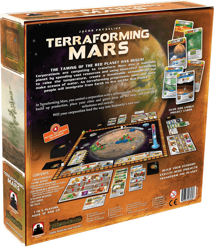 Terraforming Mars (New) - Stronghold Games 1500G