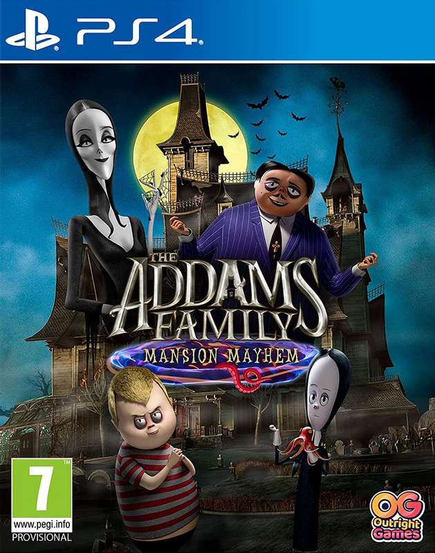 Addams Family, The: Mansion Mayhem (PS4)(Pwned) - Outright Games 90G