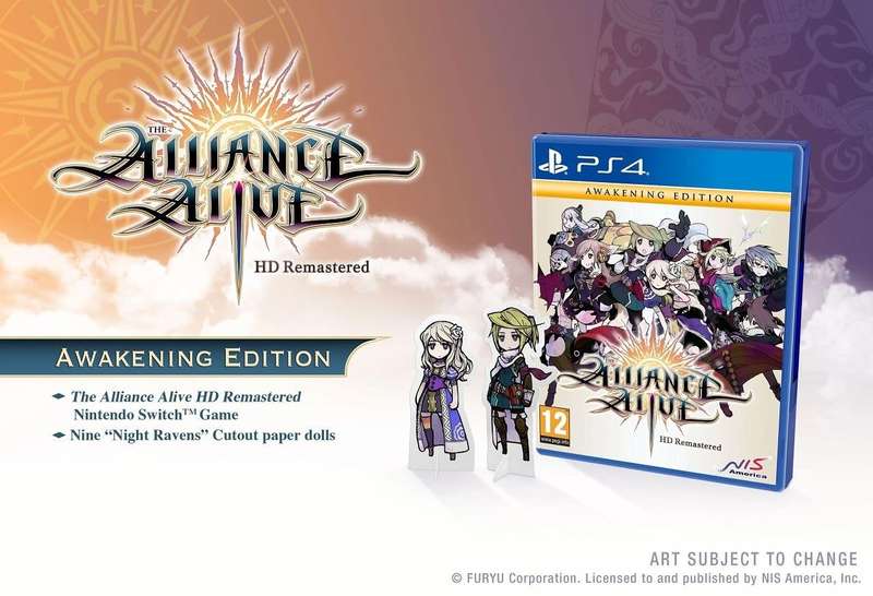 Alliance Alive, The - HD Remastered - Awakening Edition (PS4)(New) - NIS America / Europe 90G
