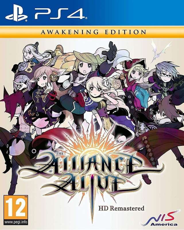 Alliance Alive, The - HD Remastered - Awakening Edition (PS4)(New) - NIS America / Europe 90G