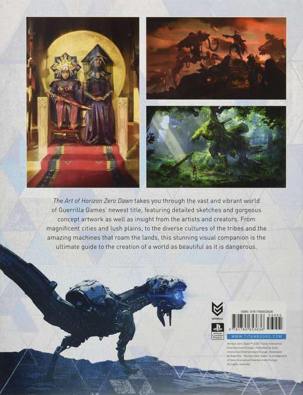 Art of Horizon: Zero Dawn, The - Hardcover (New) - Titan Books 1450G