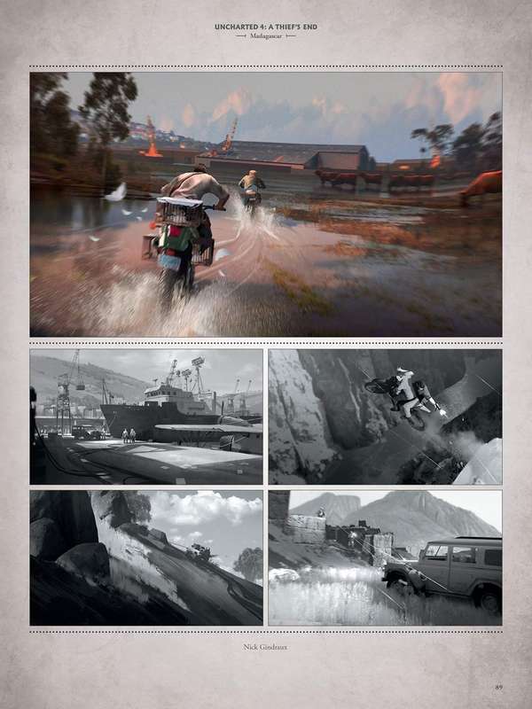 Art of Uncharted 4, The: A Thief's End - Hardcover (New) - Dark Horse Comics 1200G