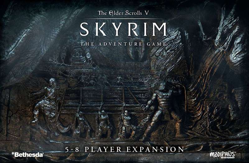 Elder Scrolls V, The: Skyrim - The Adventure Game - 5-8 Player Expansion (New) - Modiphius