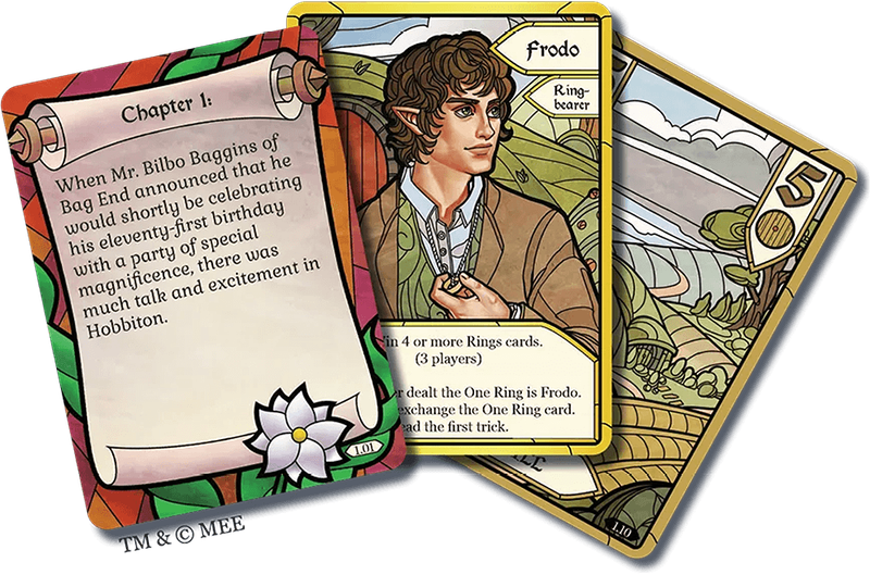 Fellowship of the Ring, The: Trick-Taking Game (New) - Office Dog Games 450G