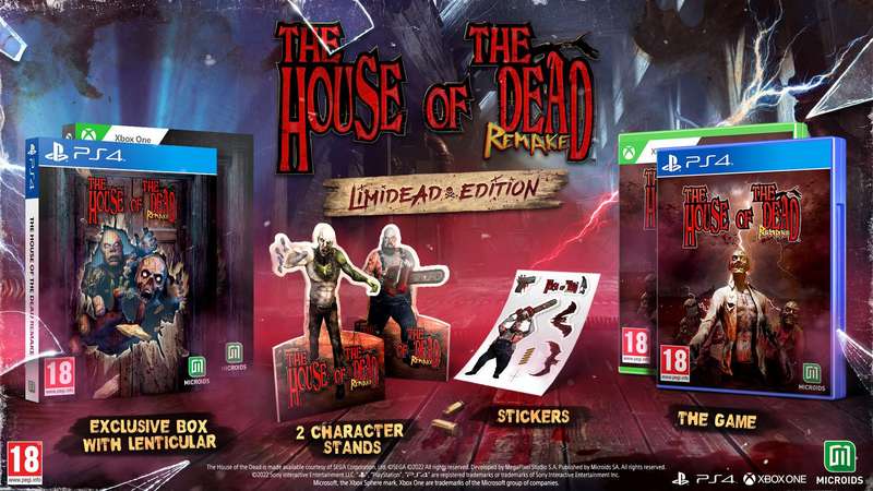 House of the Dead, The: Remake - Limidead Edition (PS4)(New) - Microids 90G