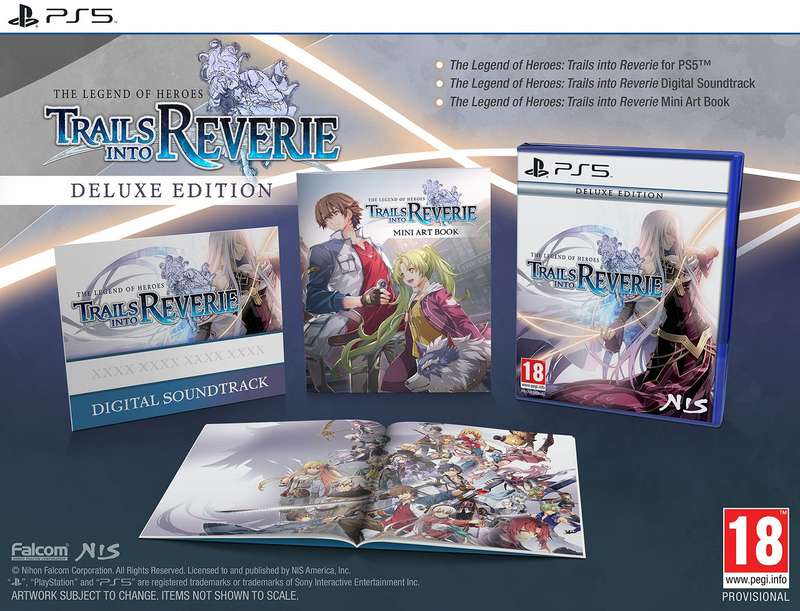 Legend of Heroes, The: Trails into Reverie - Deluxe Edition (PS5)(New) - NIS America / Europe 90G