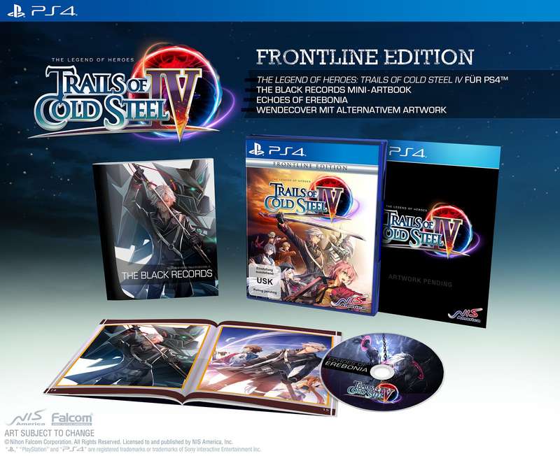 Legend of Heroes, The: Trails of Cold Steel IV - Frontline Edition (PS4)(New) - NIS America /
