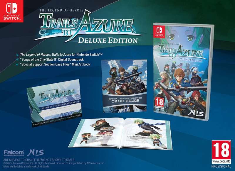 Legend of Heroes, The: Trails to Azure - Deluxe Edition (NS / Switch)(New) - NIS America / Europe