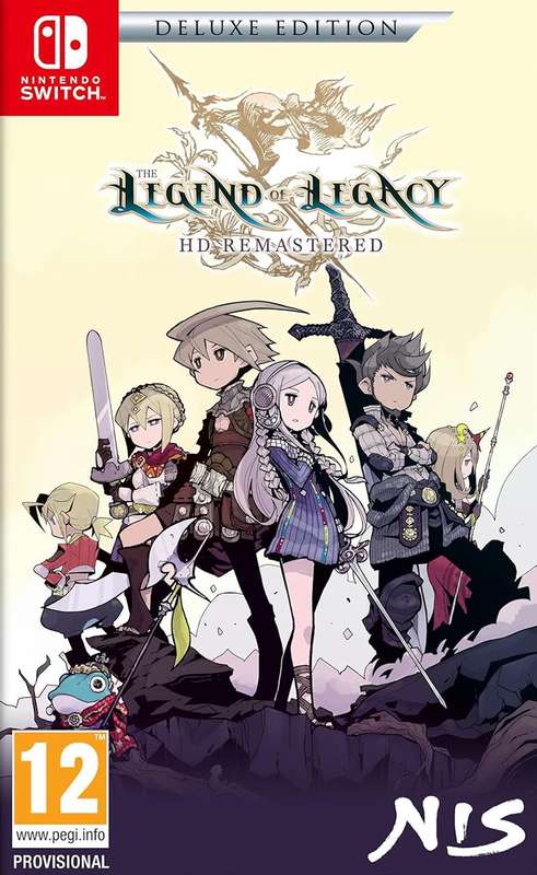 Legend of Legacy, The - HD Remastered - Deluxe Edition (NS / Switch)(New) - NIS America / Europe