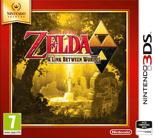 Legend of Zelda, The: A Link Between Worlds - Nintendo Selects (3DS)(New) - Nintendo 110G