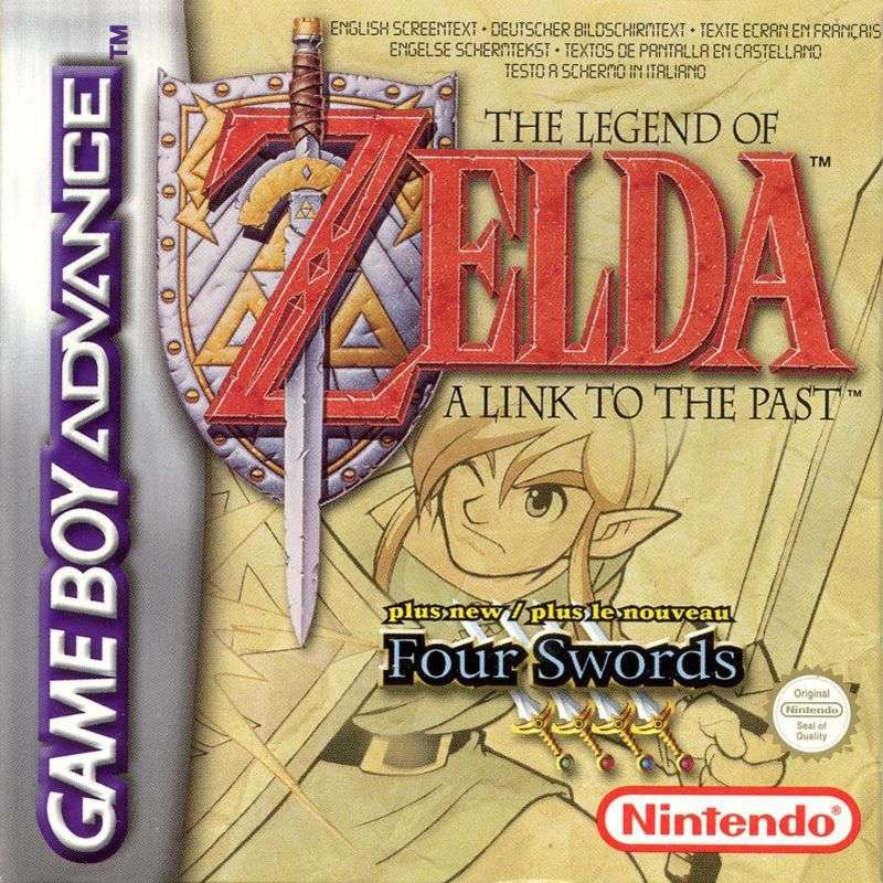 Legend of Zelda, The: A Link to the Past & Four Swords (Cart Only)(GBA)(Pwned) - Nintendo 80G