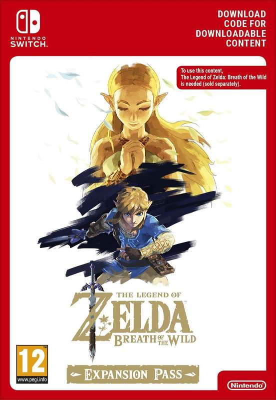 Legend of Zelda, The: Breath of the Wild - Expansion Pass [Digital Code](NS / Switch)(New) -
