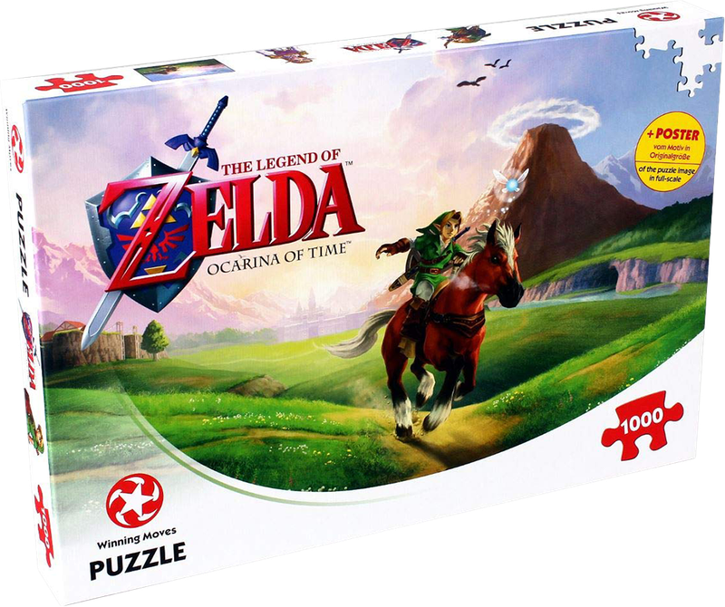 Legend of Zelda, The: Ocarina of Time - 1000 Piece Puzzle (New) - Winning Moves 1200G