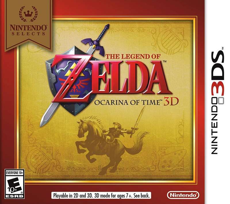 Legend of Zelda, The: Ocarina of Time 3D - Nintendo Selects (NTSC/U)(3DS)(Pwned) - Nintendo 110G