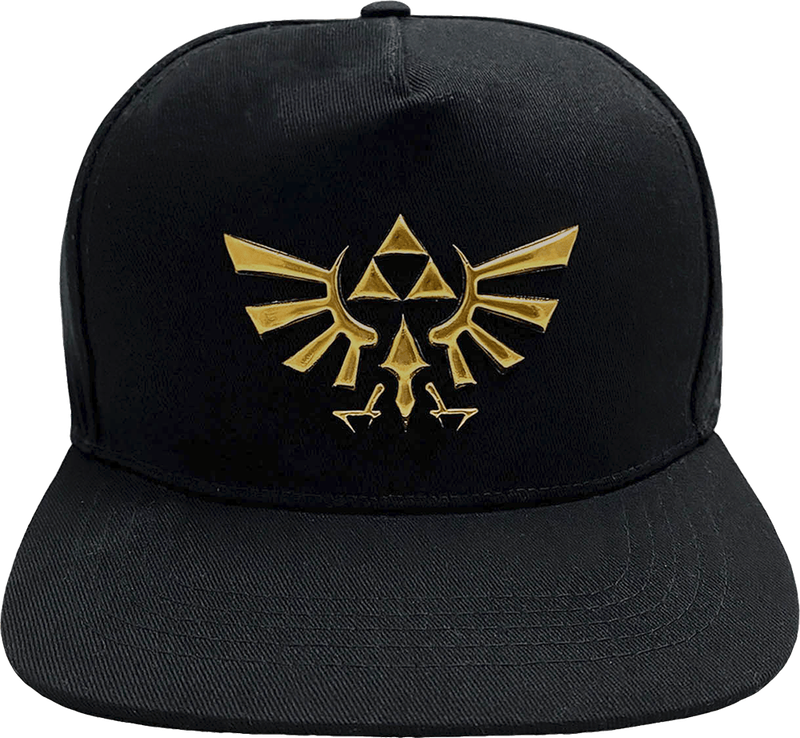 The Legend of Zelda Snapback Cap - Royal Hyrule Crest (New) - Fashion UK 150G