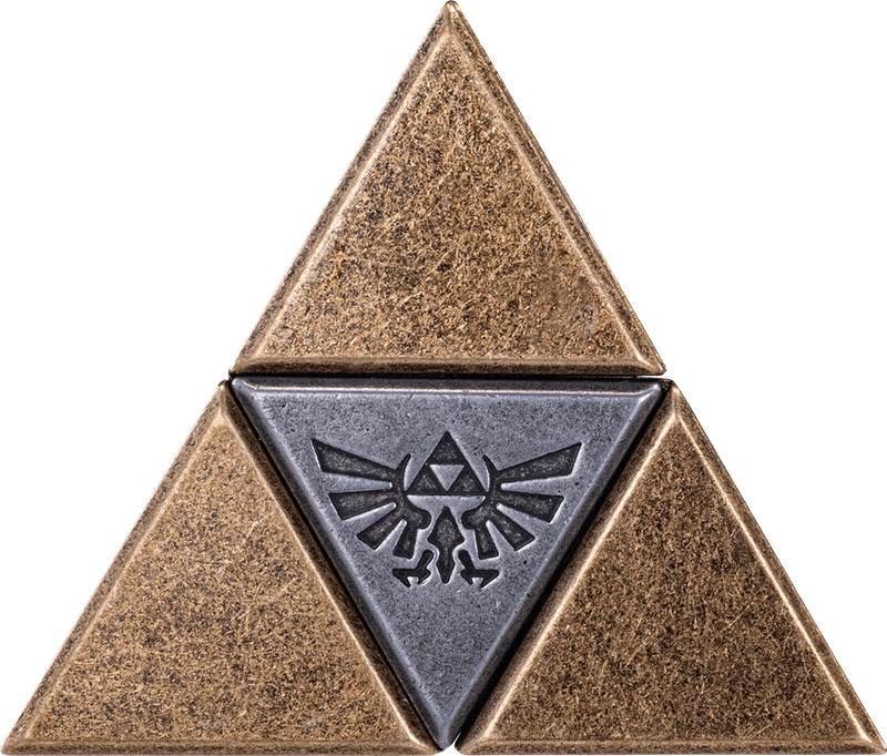 Legend of Zelda, The - The Triforce Hanayama Brain Teaser - Level 5 (New) - BePuzzled 500G