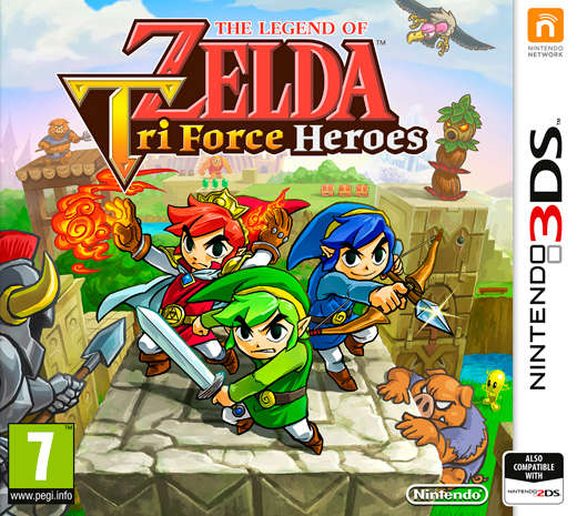 Legend of Zelda, The: Tri Force Heroes (3DS)(New) - Nintendo 110G
