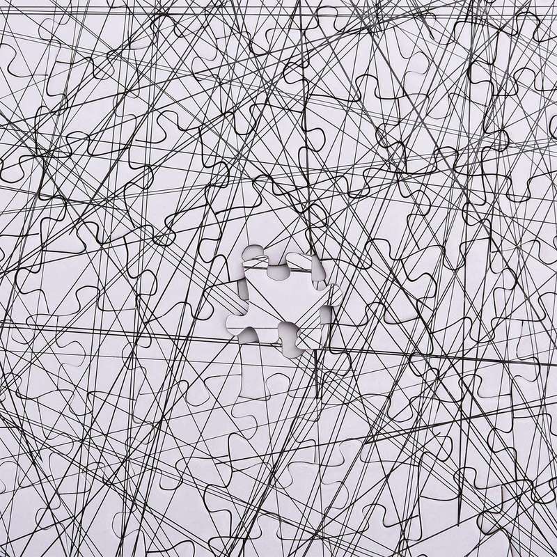 The Lines - 1000 Piece Puzzle (New) - Panley Paper Product 1000G