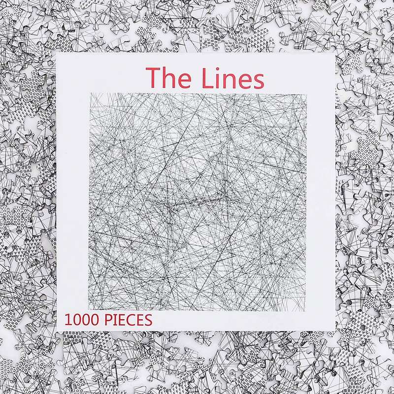 The Lines - 1000 Piece Puzzle (New) - Panley Paper Product 1000G