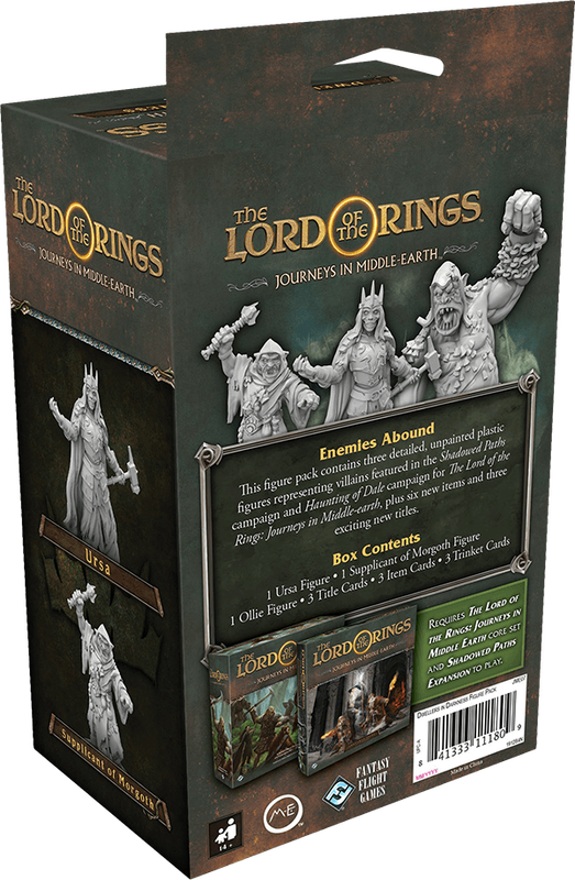 Lord of the Rings, The: Journeys in Middle-Earth - Dwellers in the Darkness Figure Pack (New) -