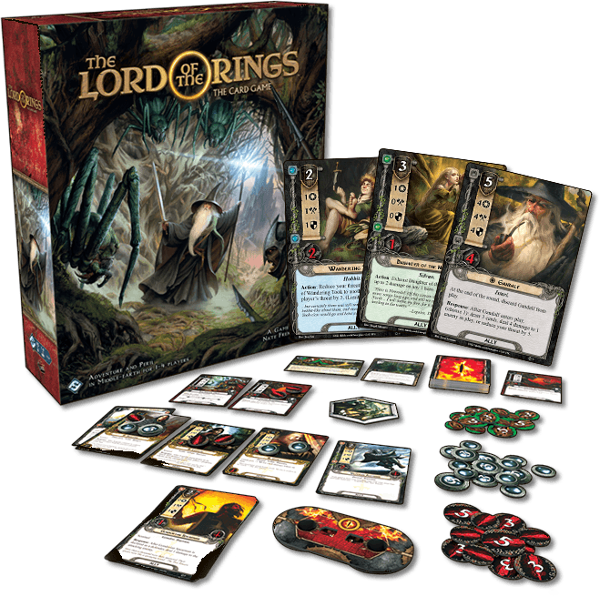 Lord of the Rings, The - The Card Game - 2nd Edition (New) - Fantasy Flight Games 1800G