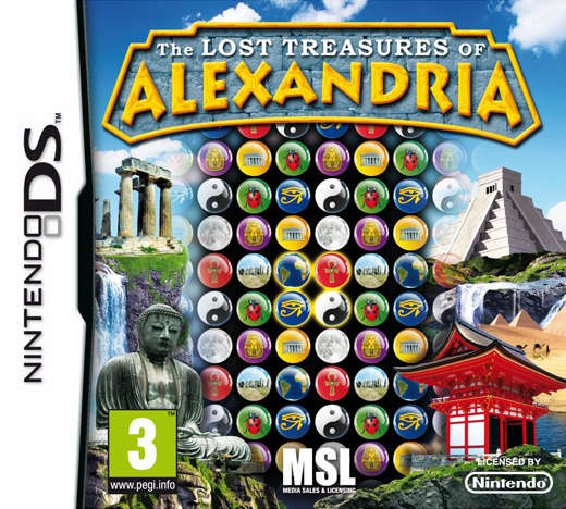 Lost Treasures of Alexandria, The (NDS)(Pwned) - MSL / Media Sales & Licensing 110G