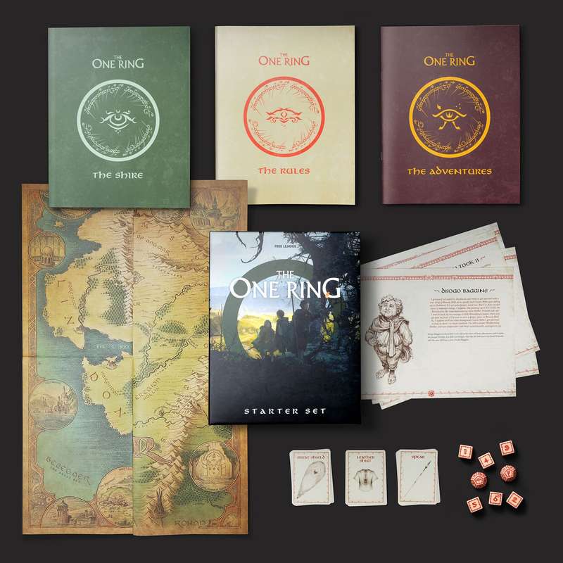 One Ring RPG, The - Starter Set (New) - Free League Publishing 1100G