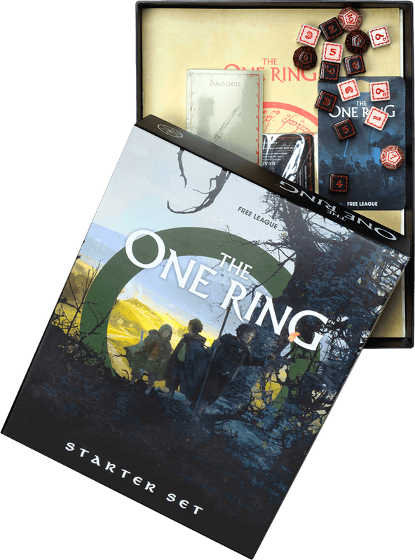 One Ring RPG, The - Starter Set (New) - Free League Publishing 1100G