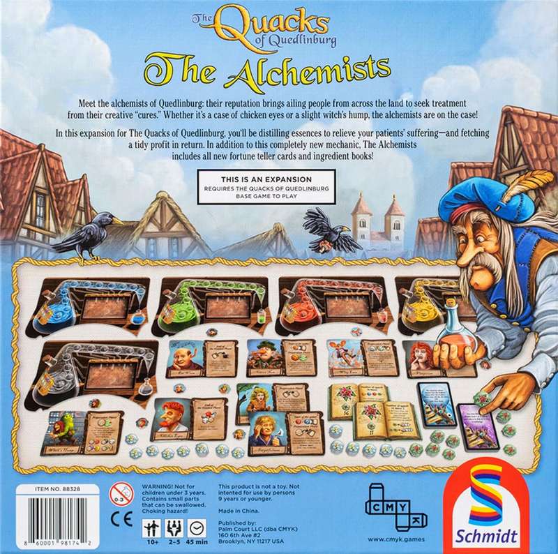 Quacks of Quedlinburg, The: The Alchemists Expansion (New) - Schmidt Spiele 1200G