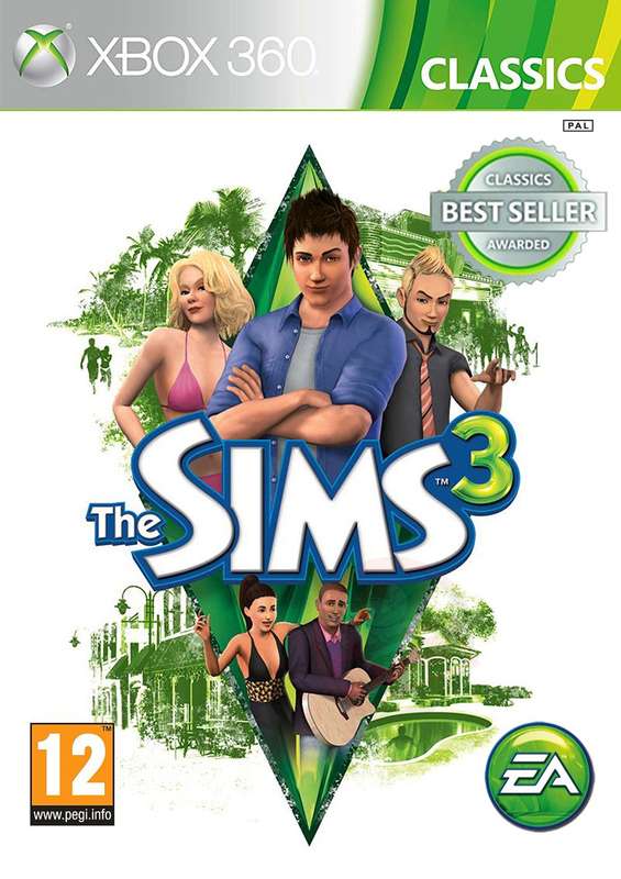 Sims 3, The - Classics (Xbox 360)(Pwned) - Electronic Arts / EA Games 130G