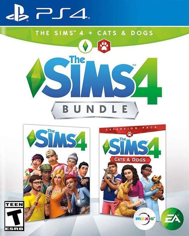 Sims 4, The: Cats & Dogs Expansion Pack Bundle (NTSC/U)(PS4)(Pwned) - Electronic Arts / EA Games 90G