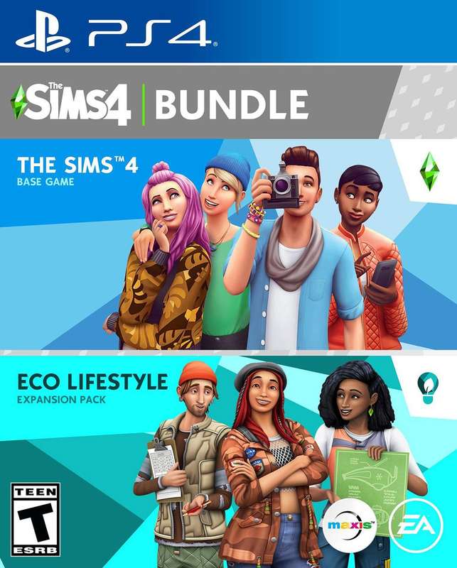 Sims 4, The: Eco Lifestyle Expansion Pack Bundle (NTSC/U)(PS4)(New) - Electronic Arts / EA Games 90G