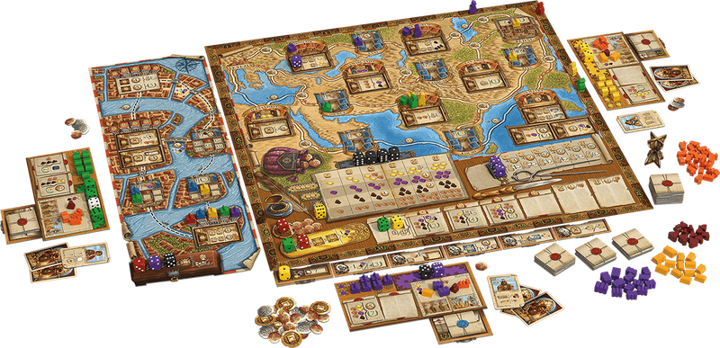 Voyages of Marco Polo, The (New) - Z-Man Games 1400G