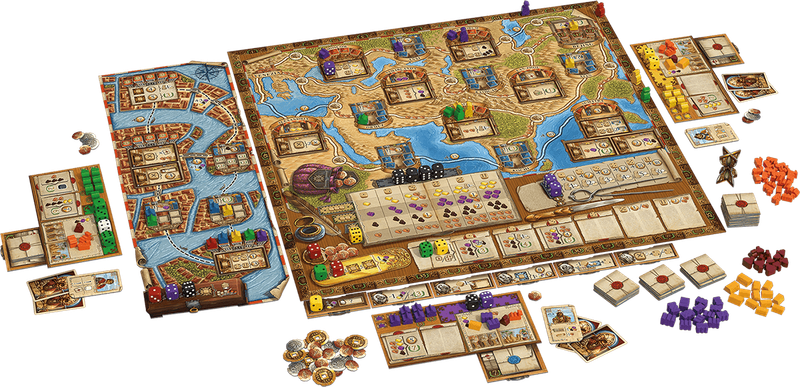 Voyages of Marco Polo, The: Agents of Venice Expansion (New) - Z-Man Games 1000G