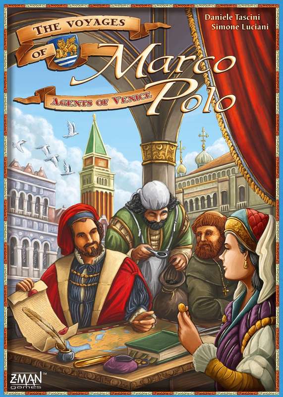 Voyages of Marco Polo, The: Agents of Venice Expansion (New) - Z-Man Games 1000G