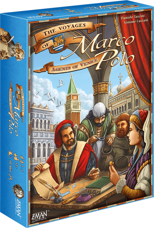 Voyages of Marco Polo, The: Agents of Venice Expansion (New) - Z-Man Games 1000G