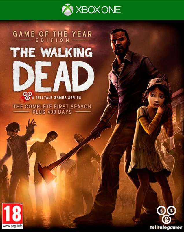 Walking Dead, The: Season One - Game of the Year Edition (Xbox One)(New) - Telltale Games 120G