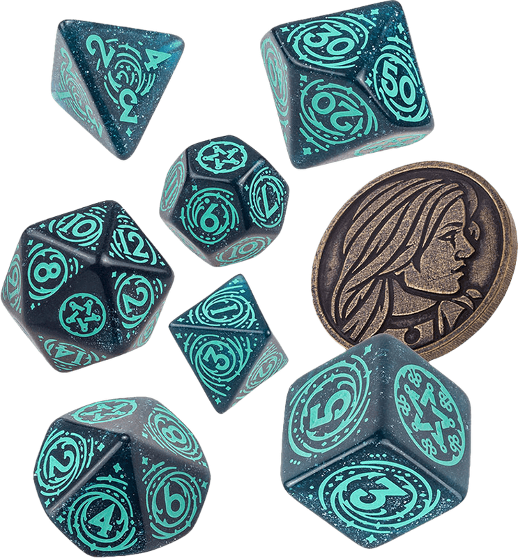 Witcher Dice Set, The: Yennefer - Sorceress Supreme (New) - Q Workshop 200G