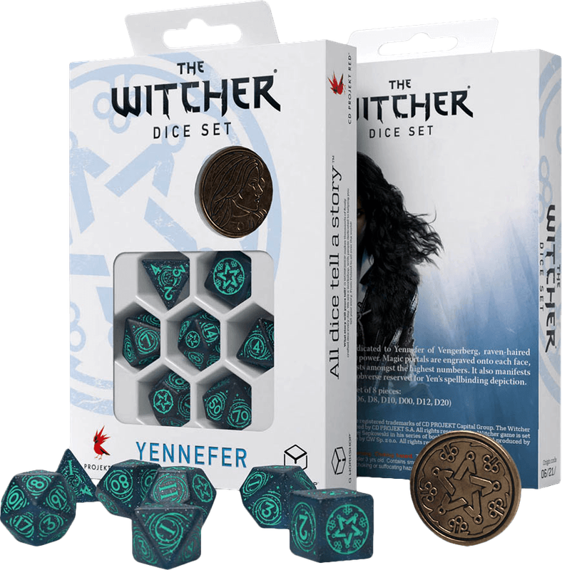 Witcher Dice Set, The: Yennefer - Sorceress Supreme (New) - Q Workshop 200G